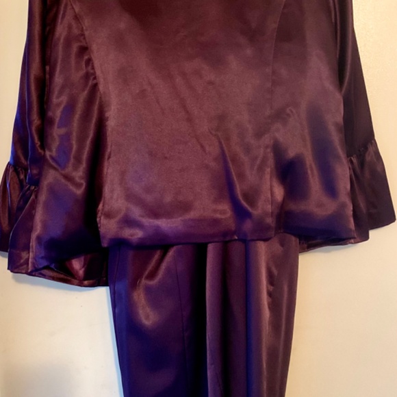 Cocktail/Semi-Formal Purple Dress with jacket - Picture 4 of 8